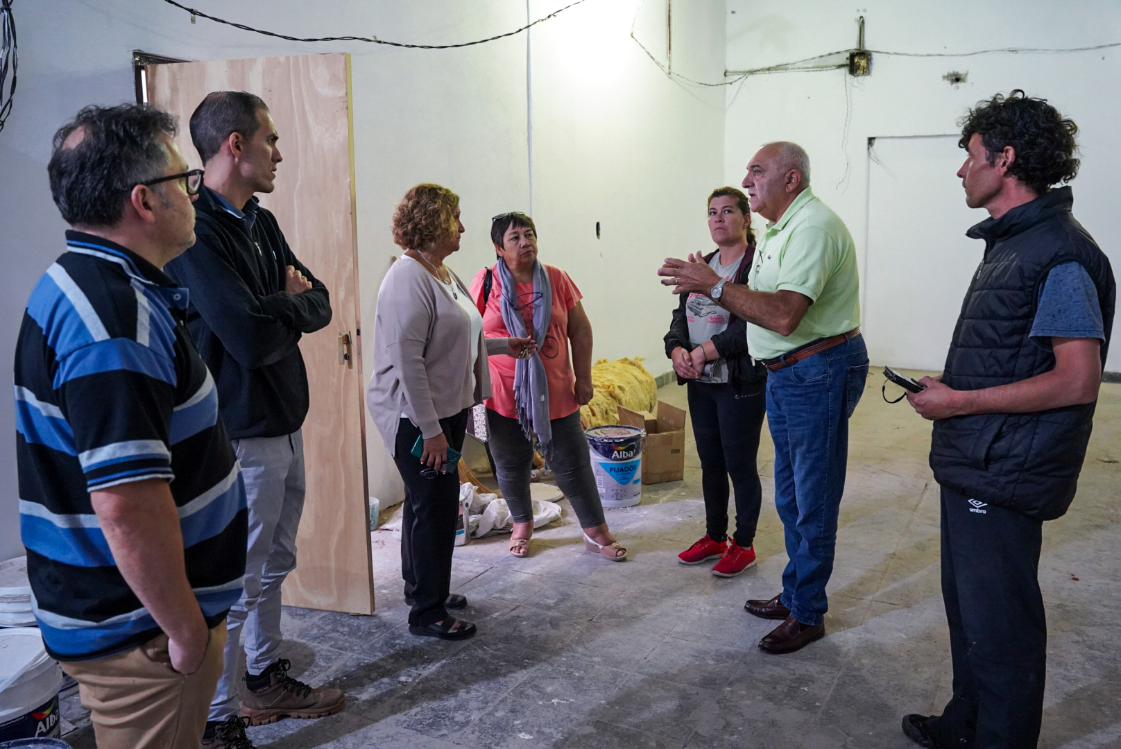 Rawson: Vecinos de los barrios General Valle y Aldea Casa Blanca respaldaron las acciones que viene tomando la Cooperativa