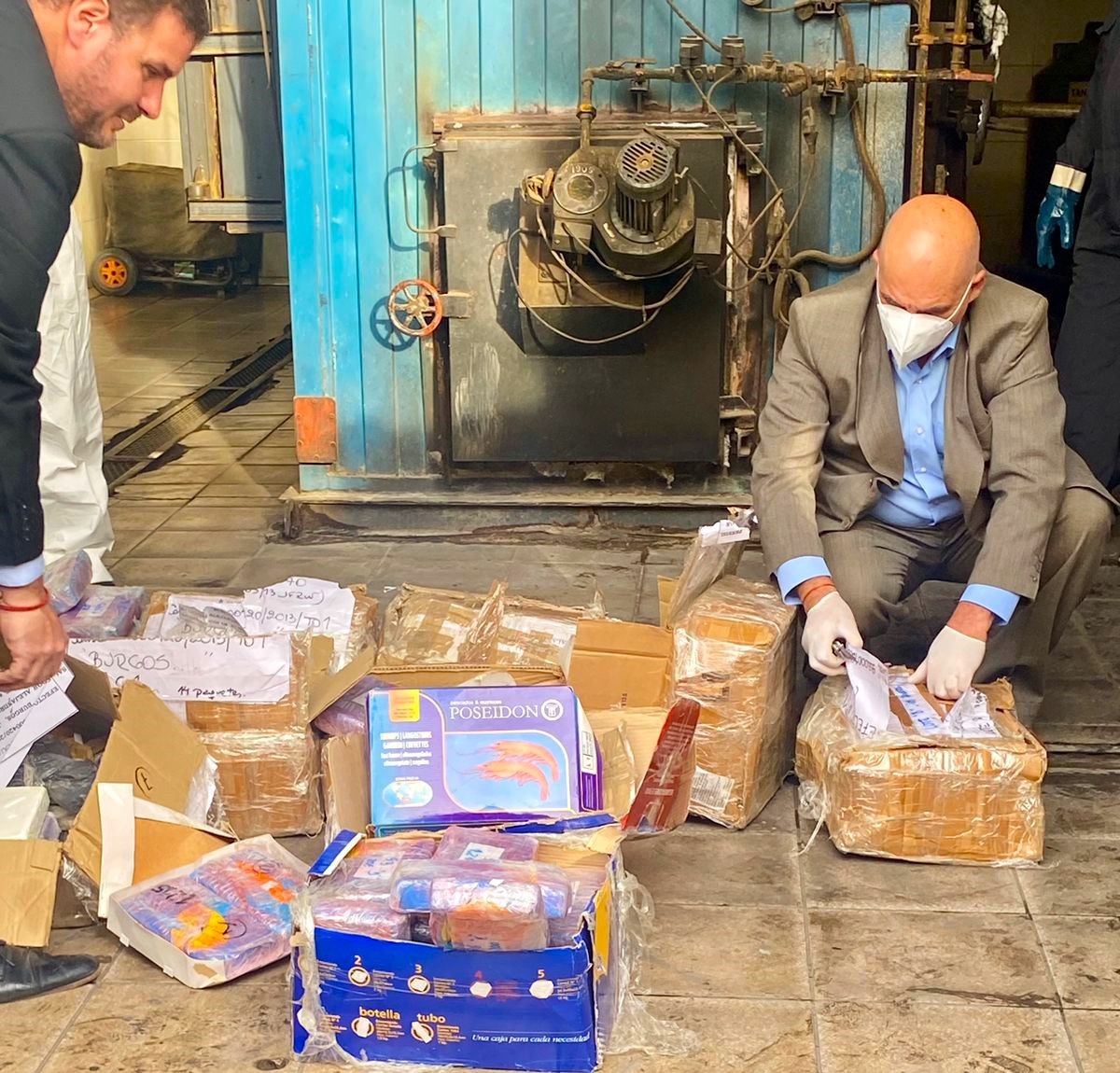 Iturrioz lideró el operativo en Comodoro de destrucción de 399 kilogramos de estupefacientes