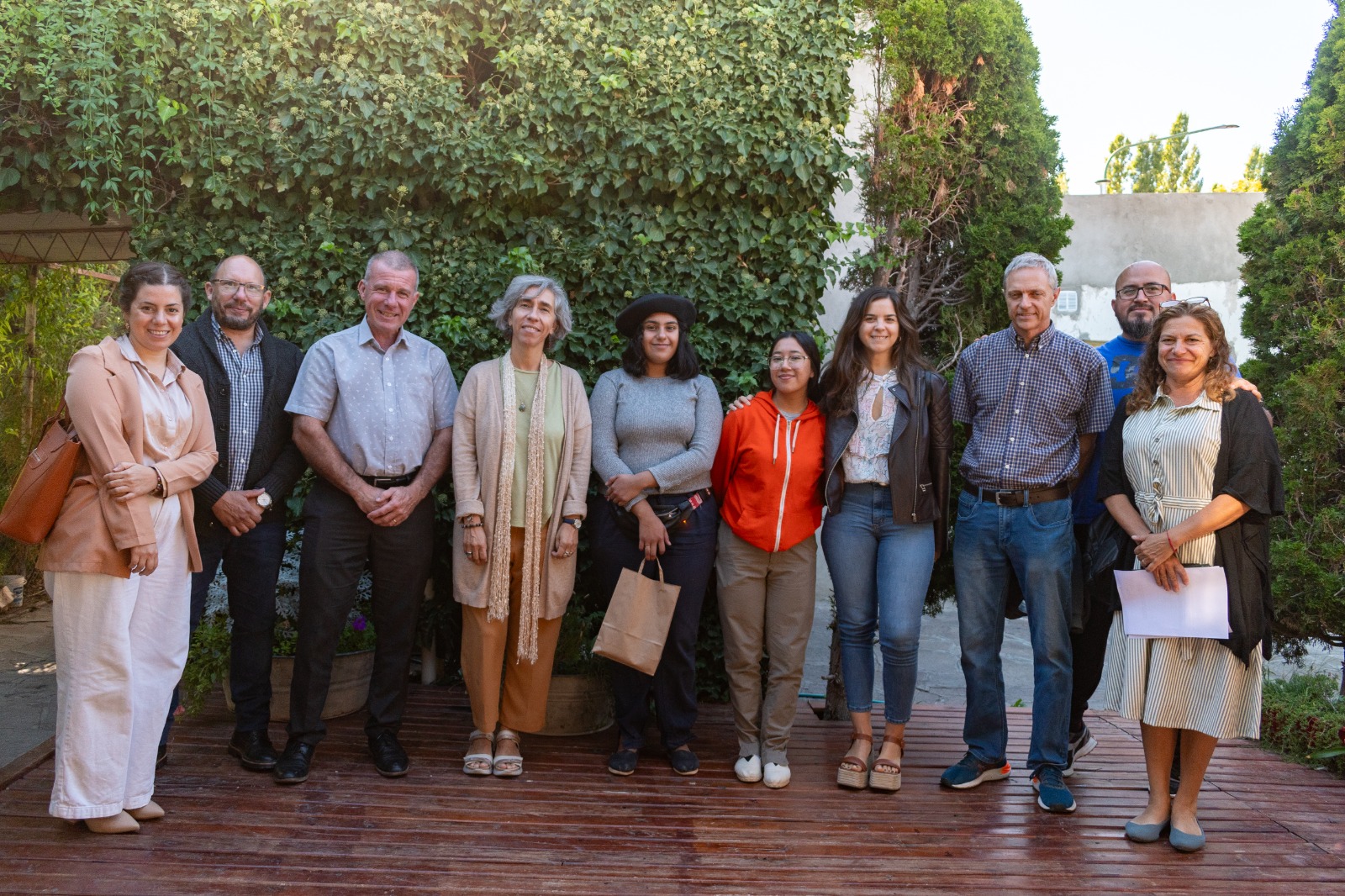 Darío James les dio la bienvenida a las nuevas estudiantes de la Universidad del Chubut