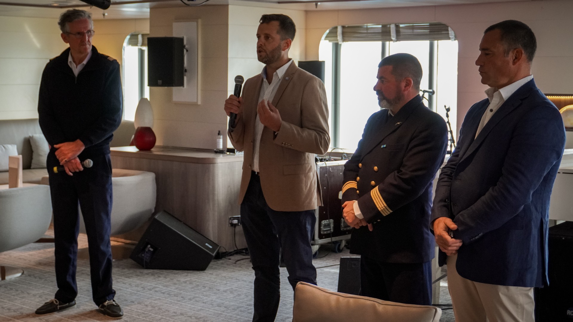 Diego Pérez: “El próximo objetivo es consolidar a Madryn como puerto de inicio y final de temporada para los cruceros antárticos”