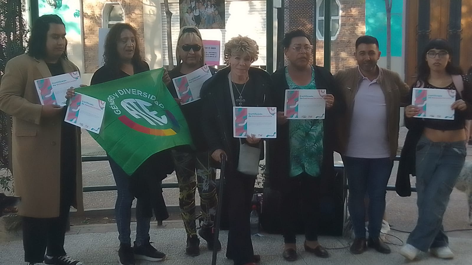 En el Día de los Derechos de las Personas Trans se reconoció a activistas del VIRCh