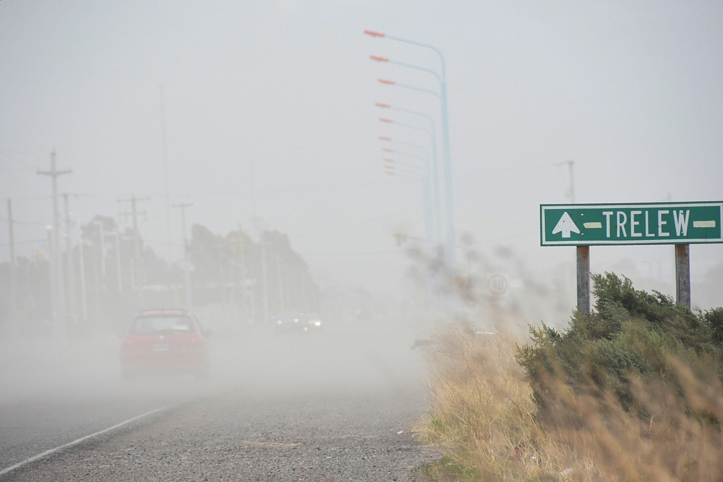 Temporal de viento en Chubut: El Gobierno Provincial confirmó que no hubieron heridos