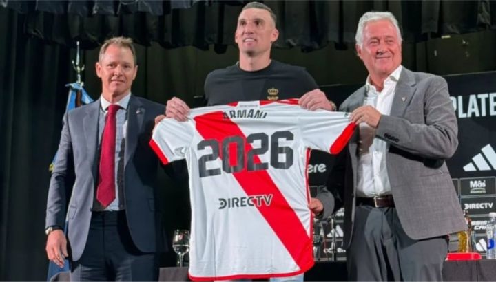 Confirmado: Franco Armani renovó su contrato con River hasta 2026