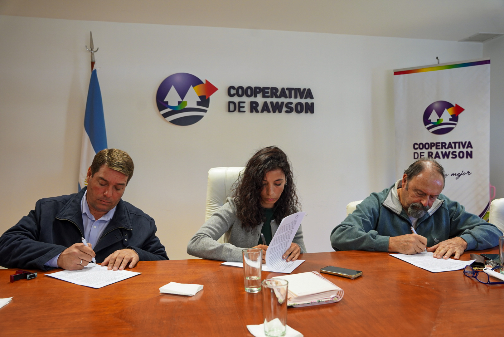Rawson: La Cooperativa y Bomberos acordaron plan de pago por deuda de la Tasa