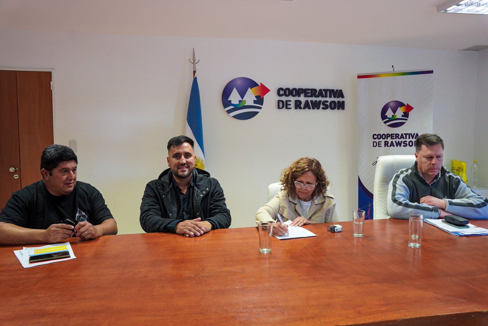 La Cooperativa de Rawson cedió sus salones al Centro de Formación Profesional 650