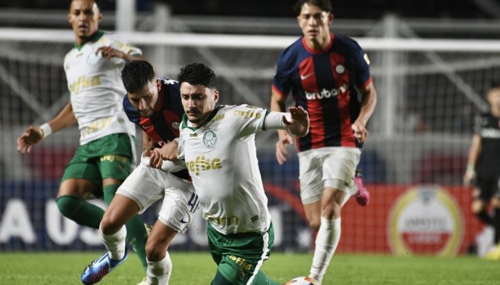 San Lorenzo empató 1-1 ante Palmeiras en su debut en la Copa Libertadores