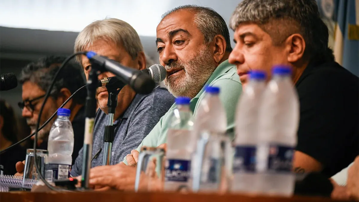 La CGT emitió un comunicado tras la cadena nacional de Javier Milei