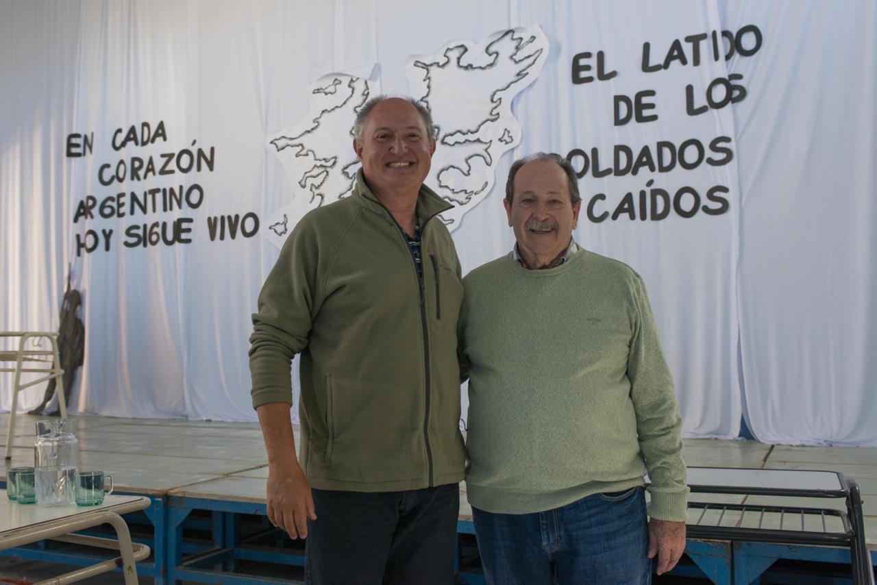 Crippa se presentó en Pirámides: Un encuentro histórico en honor a los héroes de Malvinas