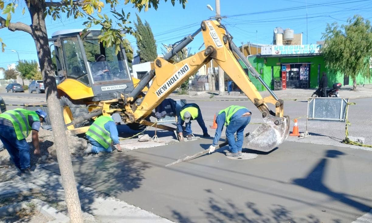 Fuerte apuesta a la obra pública: En Trelew, las empresas se suman al plan de recuperación de arterias