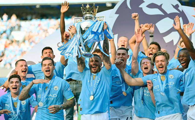 Manchester City se consagró campeón de la Premier League