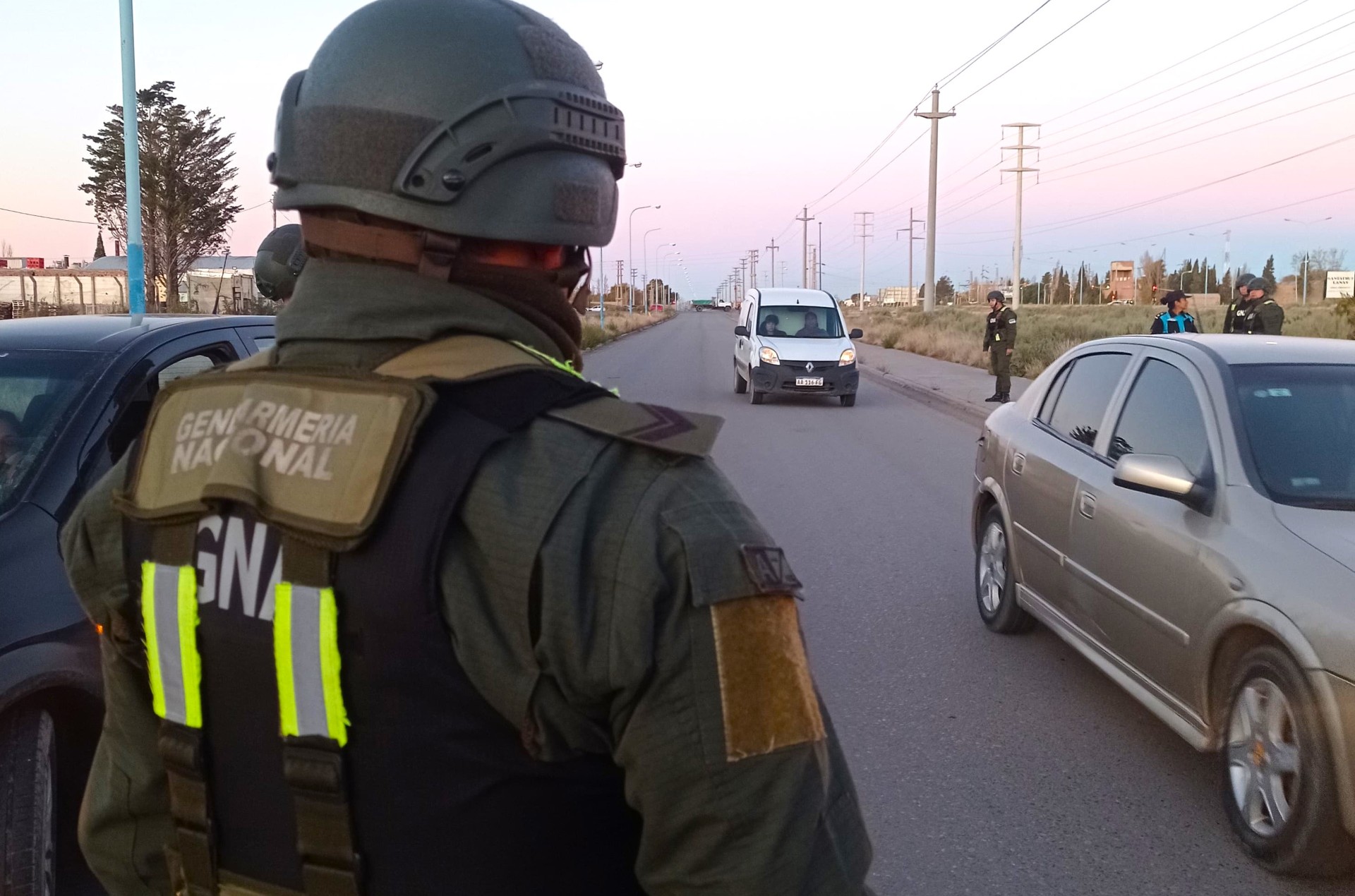 Se profundizan los controles preventivos del Comando Unificado de Seguridad en distintos puntos de Trelew