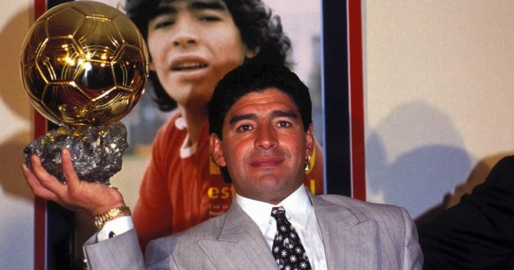 Subastarán el Balón de Oro de Diego Armando Maradona que estuvo desaparecido durante 35 años