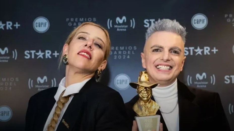 Miranda de oro: La banda se coronó con el premio mayor en los Premios Gardel 2024