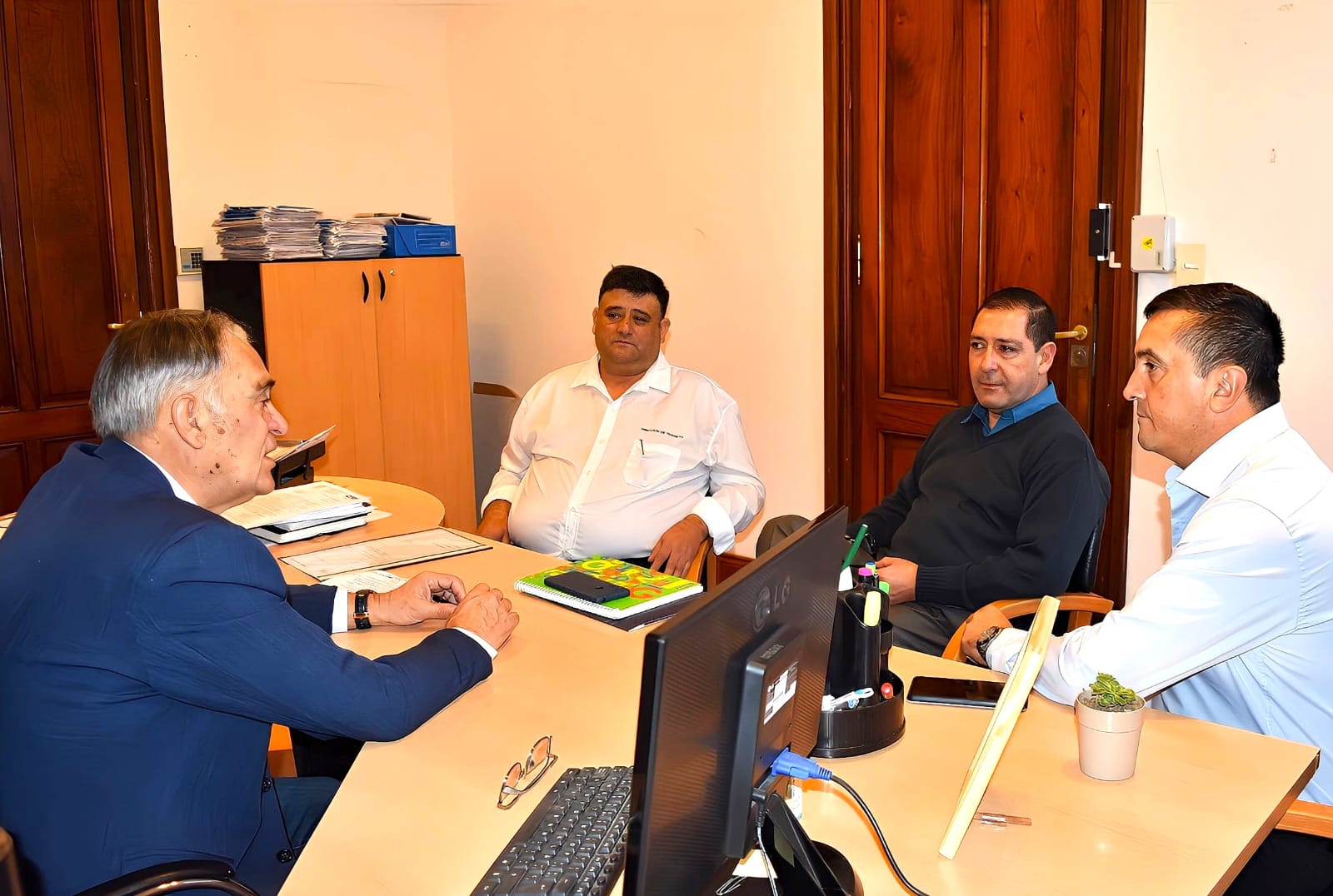 Chubut: El Gobierno proyecta estrategias conjuntas con el Municipio de Trelew para la prevención vial