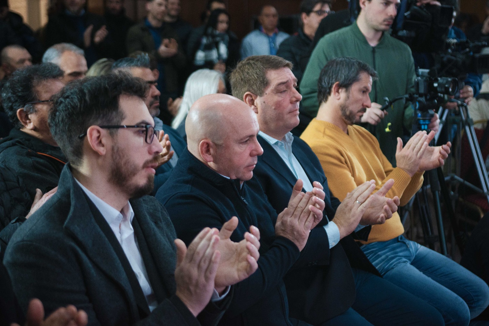 Biss participó del acto de suscripción del Proyecto de Ley de Emergencia Comercial