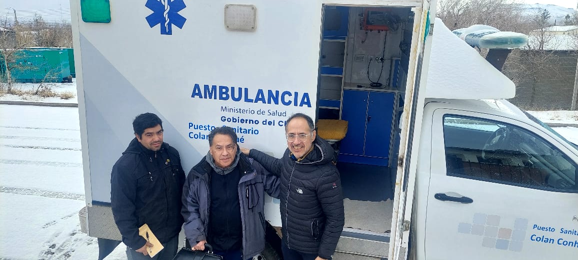 Provincia destacó el compromiso de los equipos de salud para garantizar la atención durante las intensas nevadas