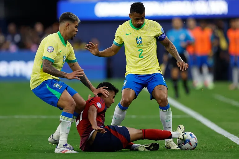 Copa América: Brasil y Costa Rica igualaron sin goles en el debut