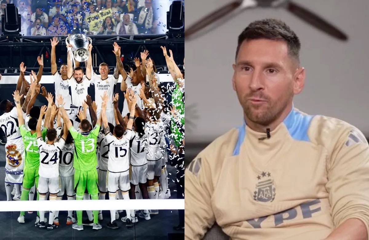 Para Messi el mejor equipo del mundo en la actualidad es el Real Madrid
