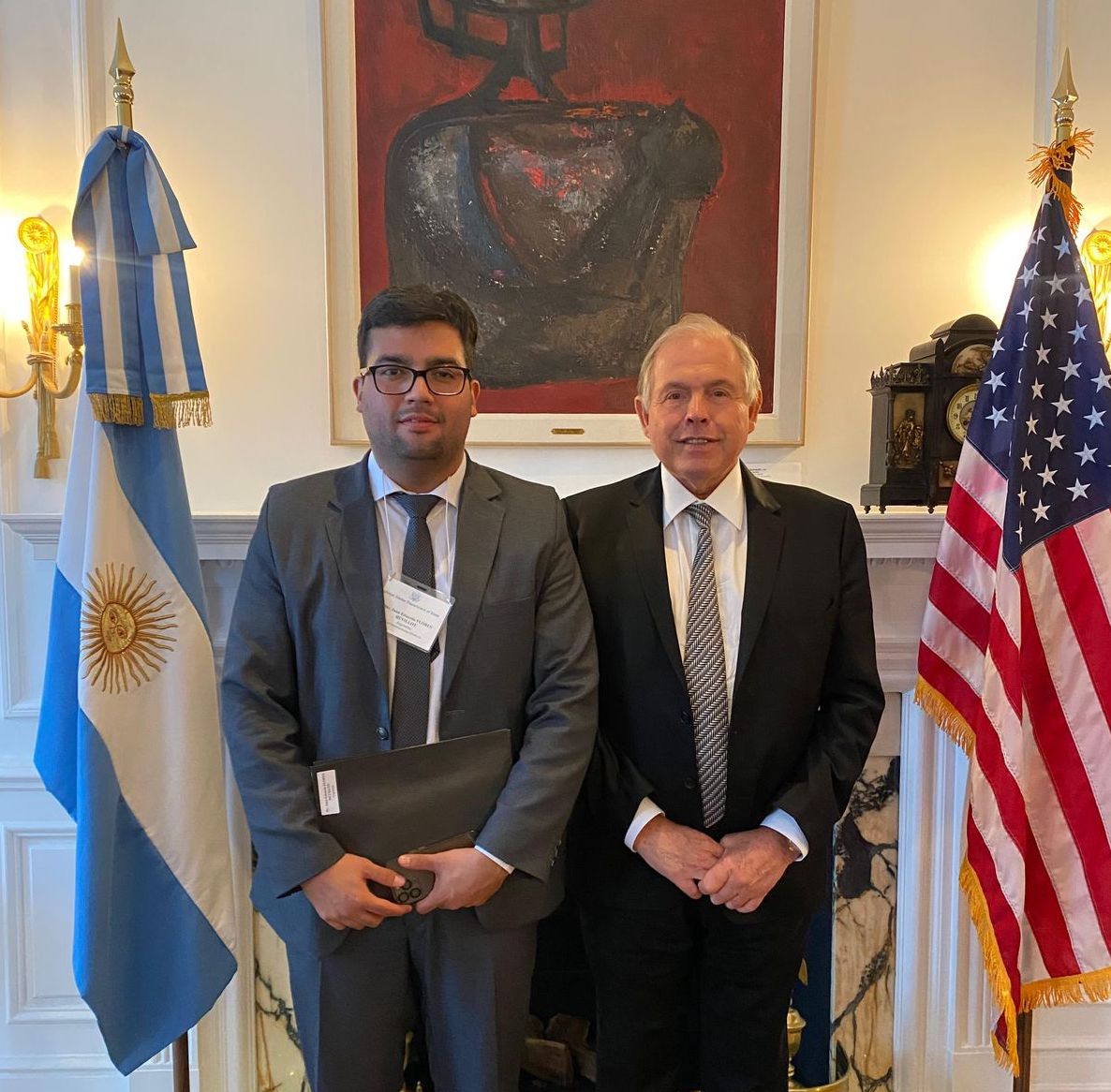 Flores Revillot finalizó su participación en el Programa de liderazgo de visitantes internacionales en Estados Unidos