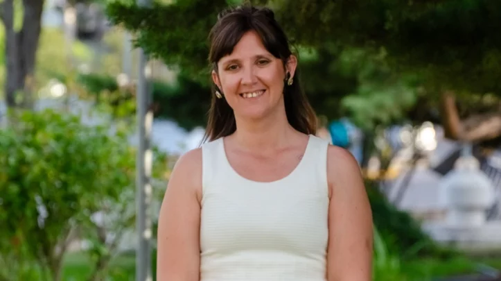 Karina Barneche sobre los geotubos: “Esperamos esta noche un oleaje muy fuerte”