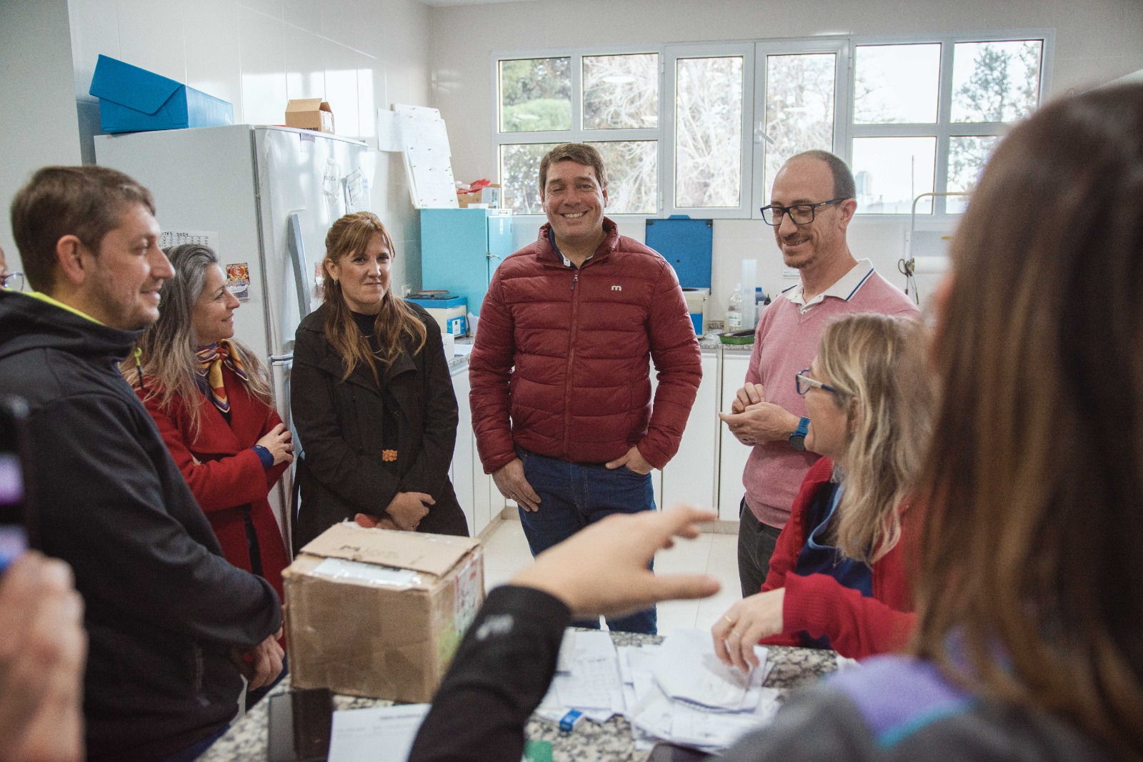 Biss participó de la inauguración de un nuevo espacio del Hospital Santa Teresita