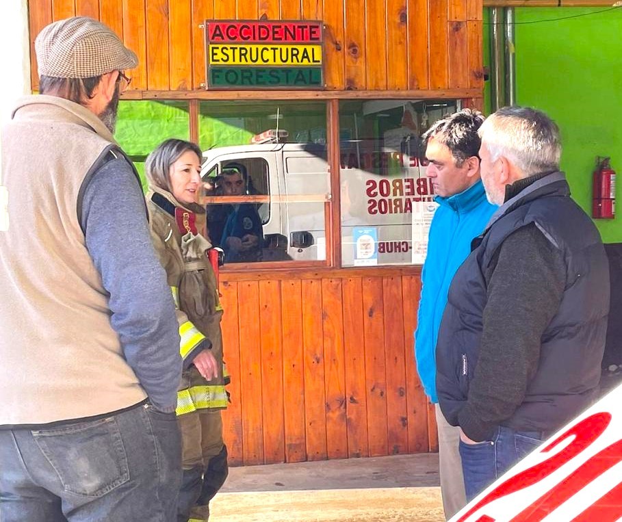 El Gobierno Provincial supervisa el funcionamiento del “Plan Invernal” en la Comarca Andina