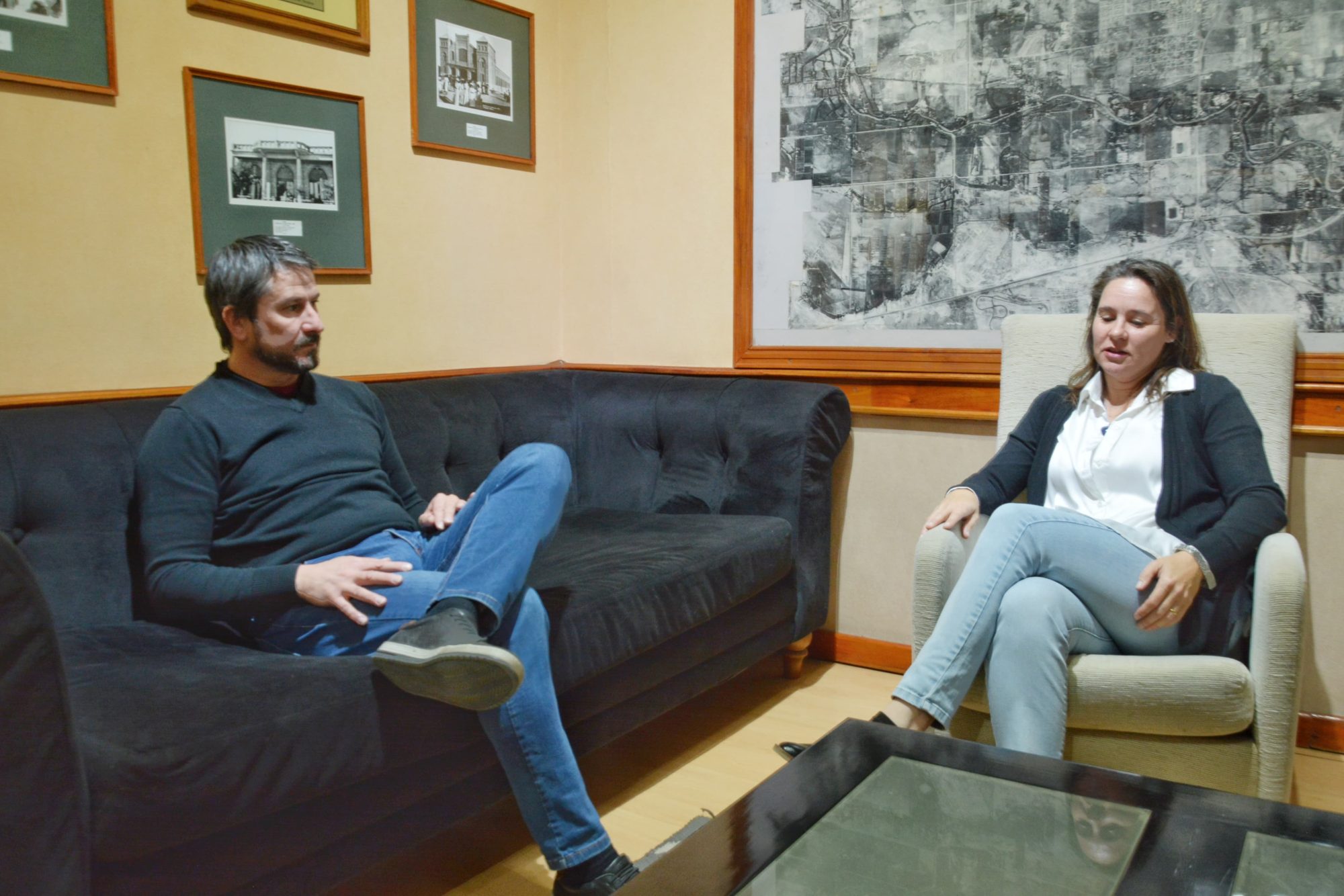 Merino se reunió con Mirantes para acordar acciones que potencien el desarrollo productivo e industrial de la ciudad