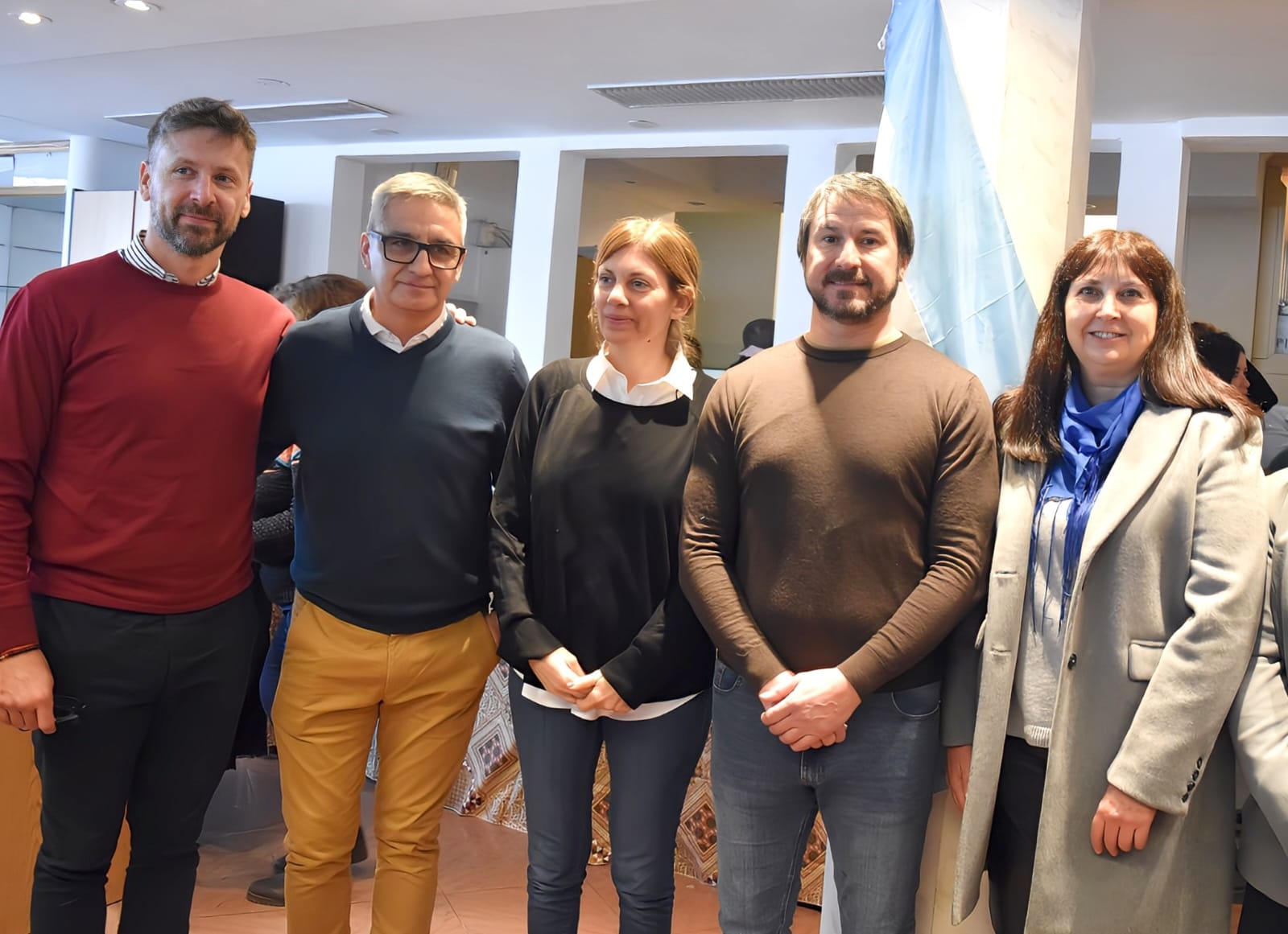 Merino y Papaiani inauguraron las nuevas oficinas de la Secretaría de Desarrollo Humano y Comunitario