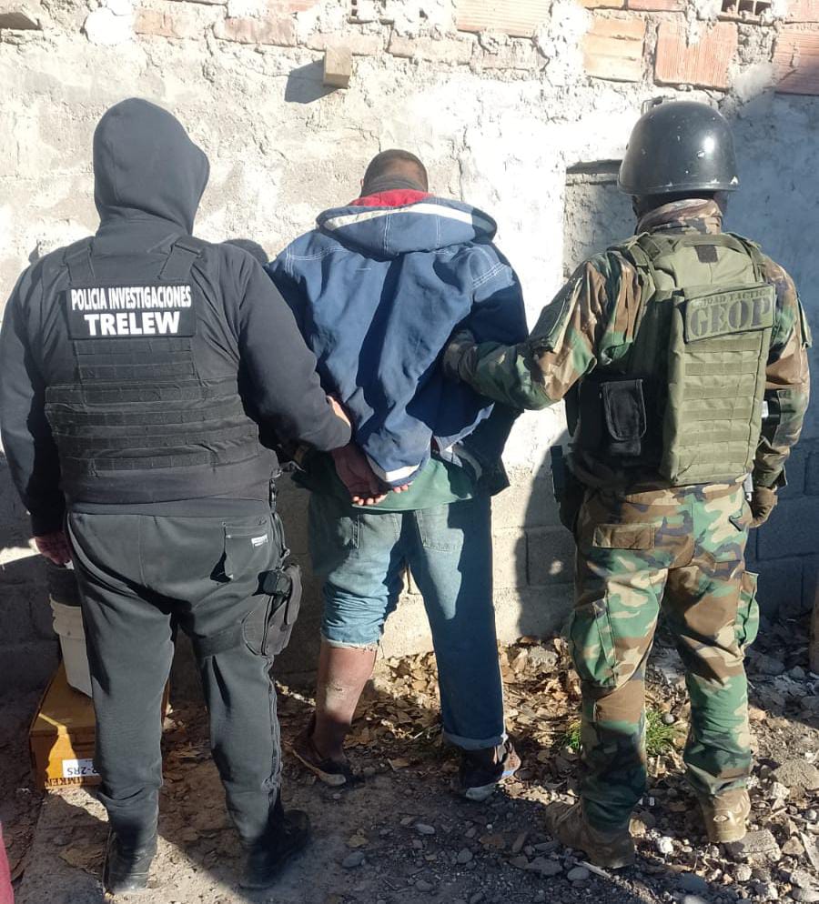 La Policía del Chubut detuvo a personas que actuaron en hechos resonantes en Trelew en los últimos días