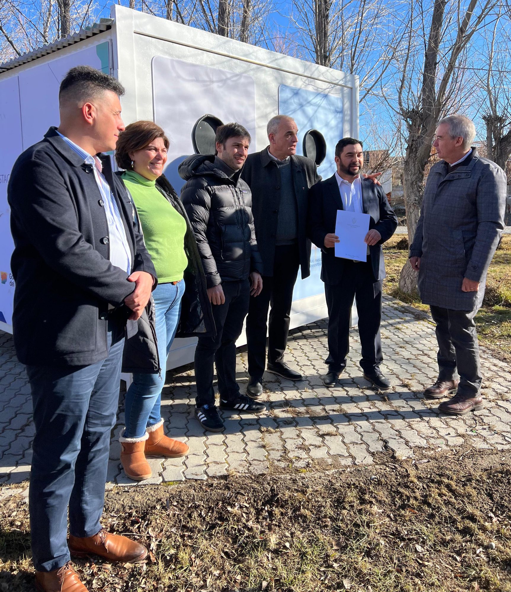 Chubut: El Gobierno entregó una estación de reciclado en Río Mayo