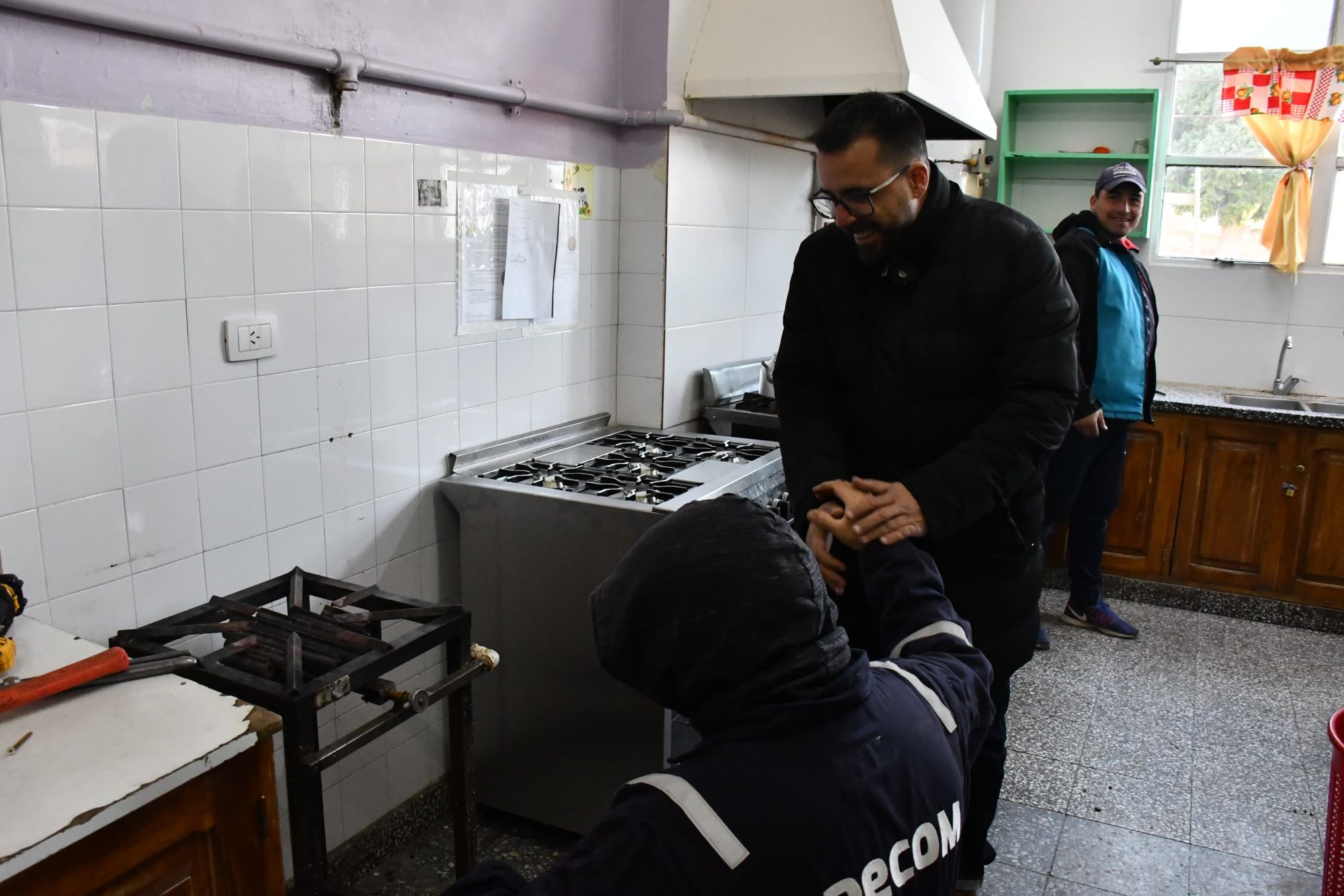 El municipio de Esquel finalizó la obra de gas en la Escuela N° 24