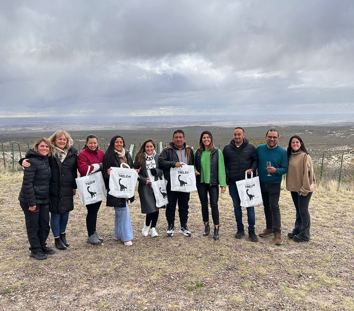 Operadores turísticos de Chile y Perú visitaron Trelew