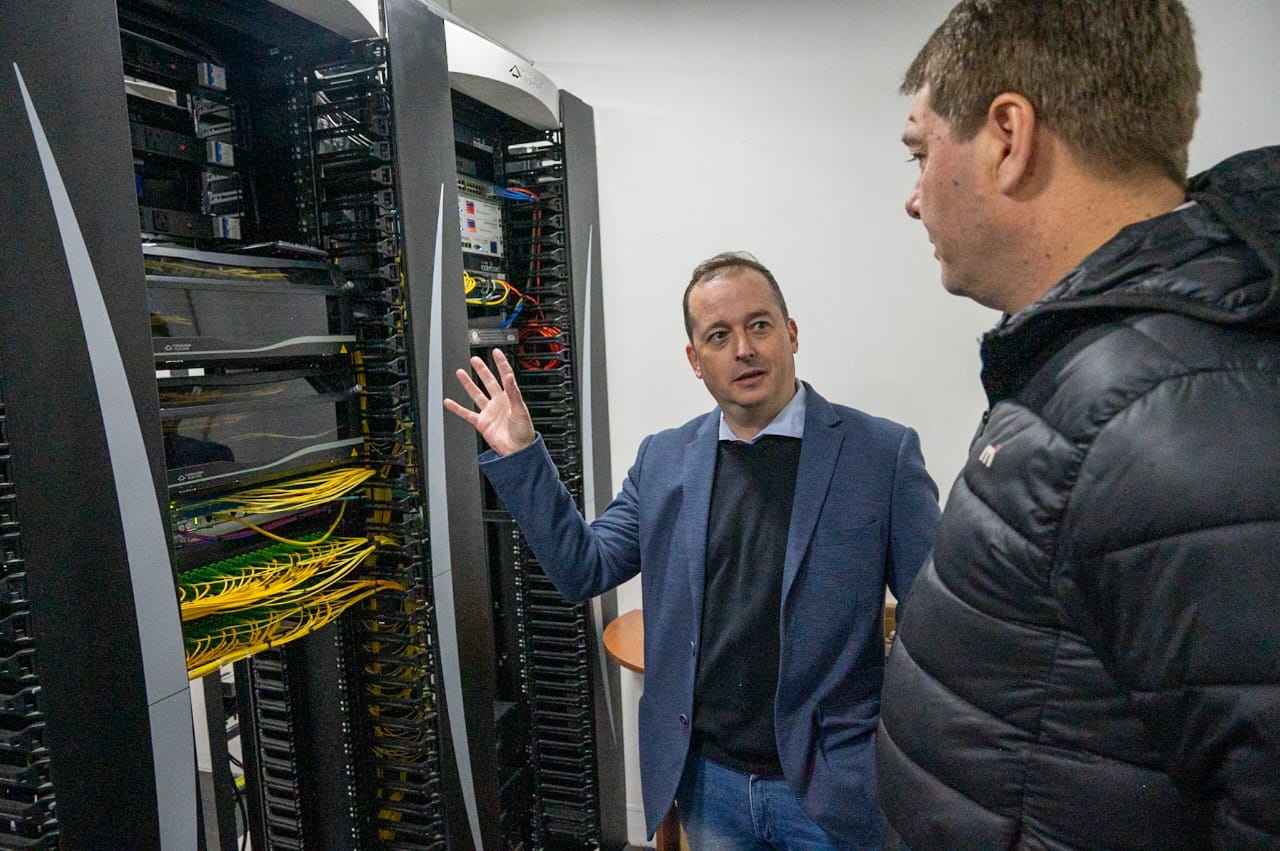 Biss sobre las nuevas instalaciones de “Red Uno”: “Esto genera un movimiento económico y también puestos de empleos que, en tiempos como este, es para valorar”