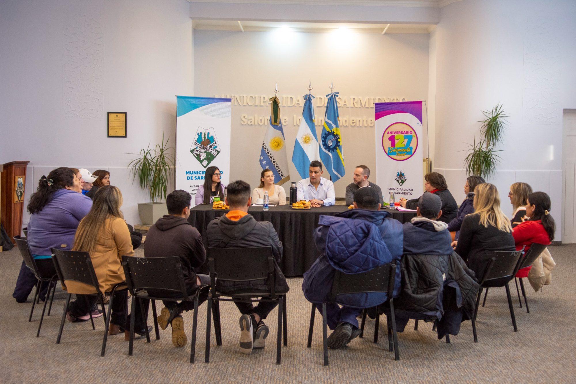 Balochi recibió a la nueva conducción del SOEMS: “Es un momento clave para reforzar los lazos”