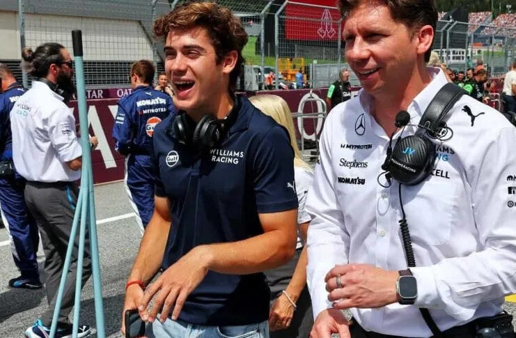 La emoción del jefe de la escudería Williams tras el resultado histórico de Franco Colapinto en la Fórmula 1