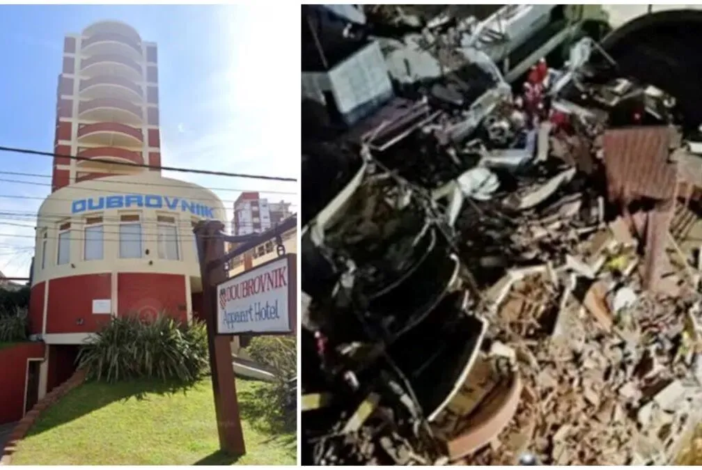Villa Gesell: Se derrumbó un hotel de 13 pisos y hay desaparecidos