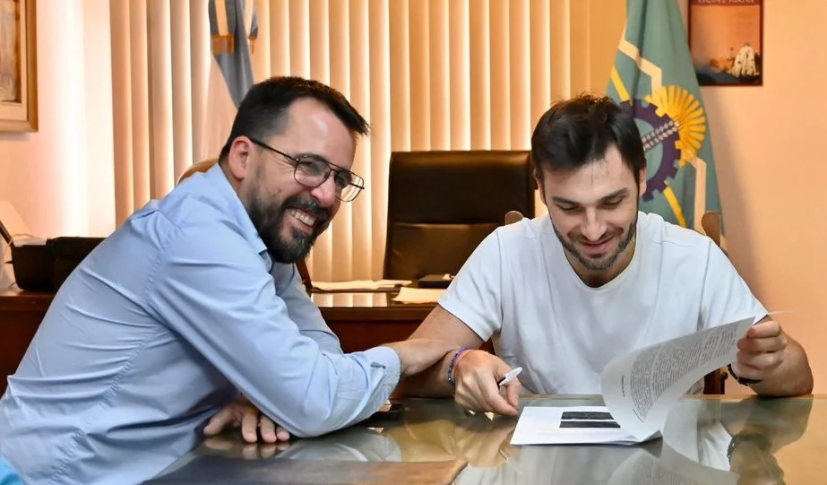 Matías Taccetta: “Se siente el acompañamiento de Nacho Torres en toda la cordillera”