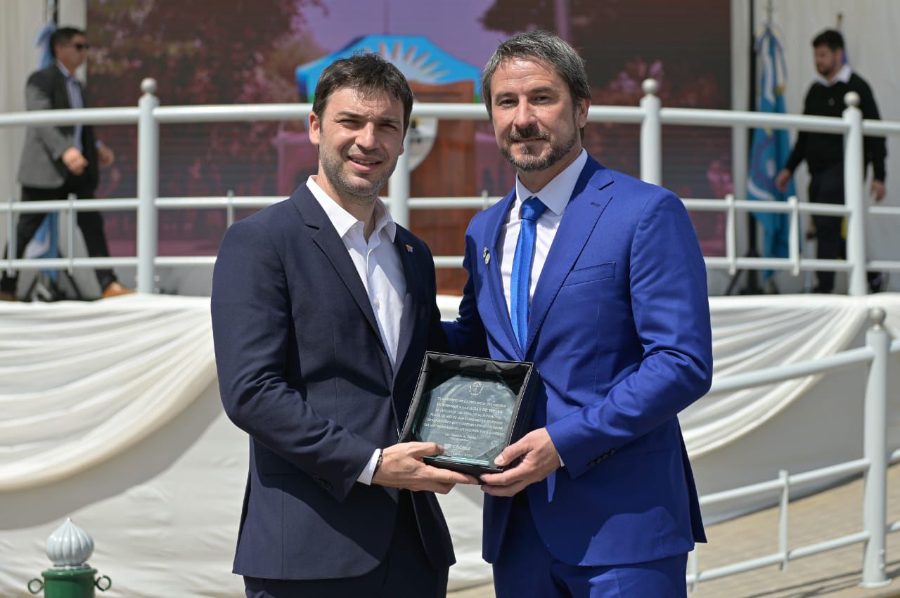 Torres en los festejos por el 138° aniversario de Trelew: “La ciudad va a volver a ser vidriera del desarrollo de Chubut y va empezar a ser noticia por cosas buenas”