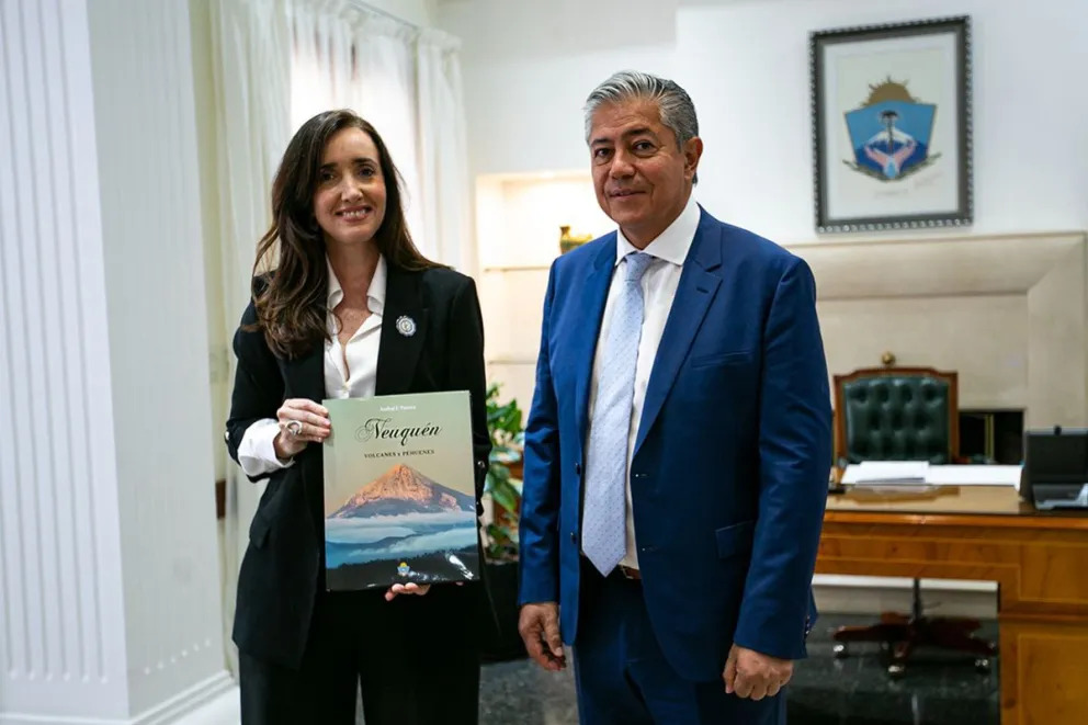 Figueroa recibió a Villarruel: “Si a Neuquén le va bien, le va bien a la Nación”