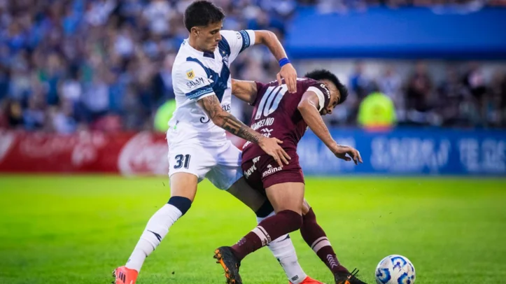 Vélez empató con Lanús y le sacó dos puntos de ventaja a su escolta Huracán