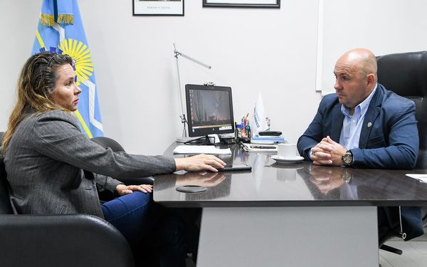 Sastre y Mirantes acordaron acciones conjuntas para fortalecer al sector industrial de Puerto Madryn