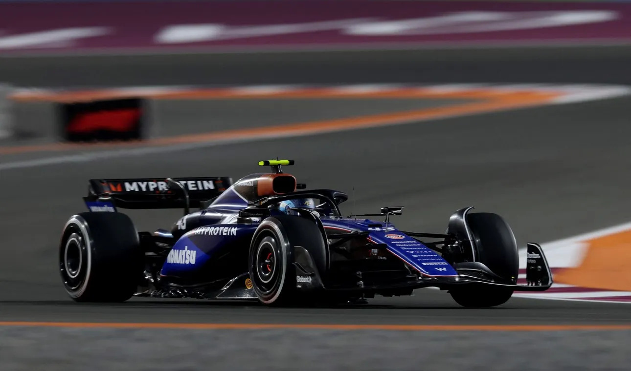 Colapinto no pudo mejorar y largará 20° en la carrera sprint del GP de Qatar