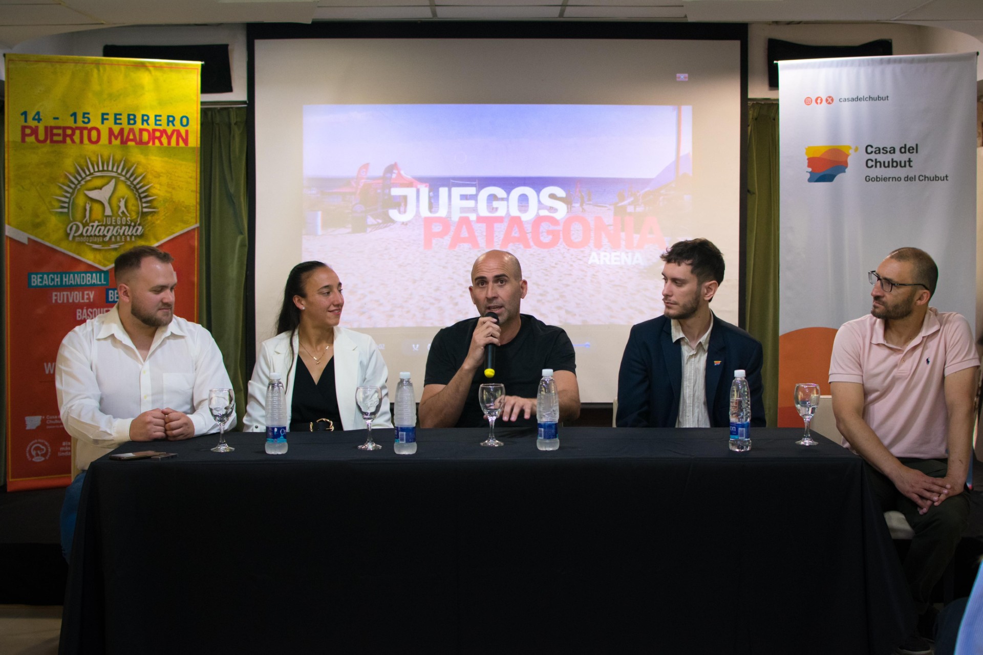 Chubut presentó en Buenos Aires los Juegos Patagonia Arena que se disputarán durante el verano en Puerto Madryn