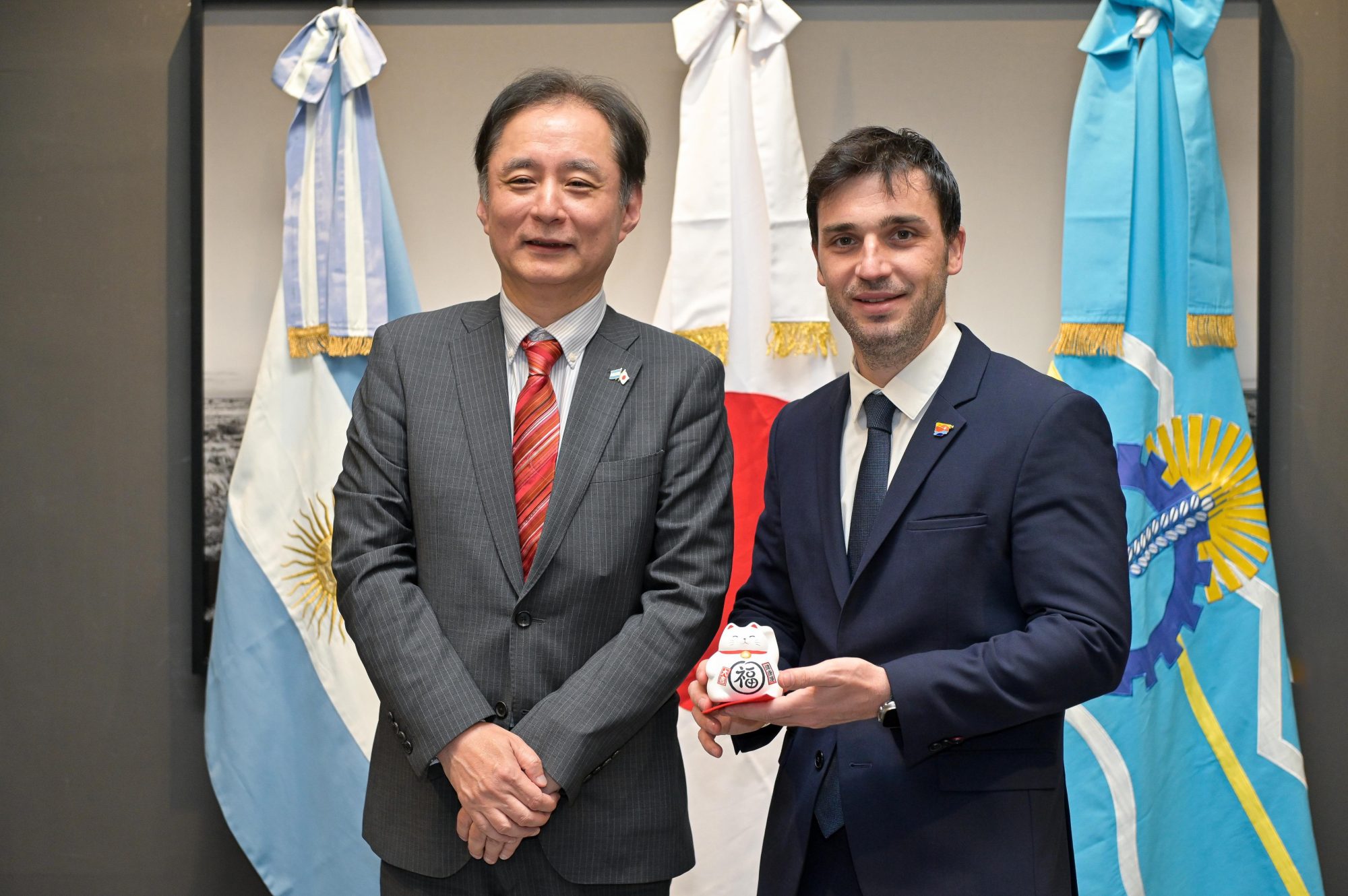 Torres se reunió con el Embajador de Japón y abordaron una extensa agenda vinculada a la producción y el desarrollo