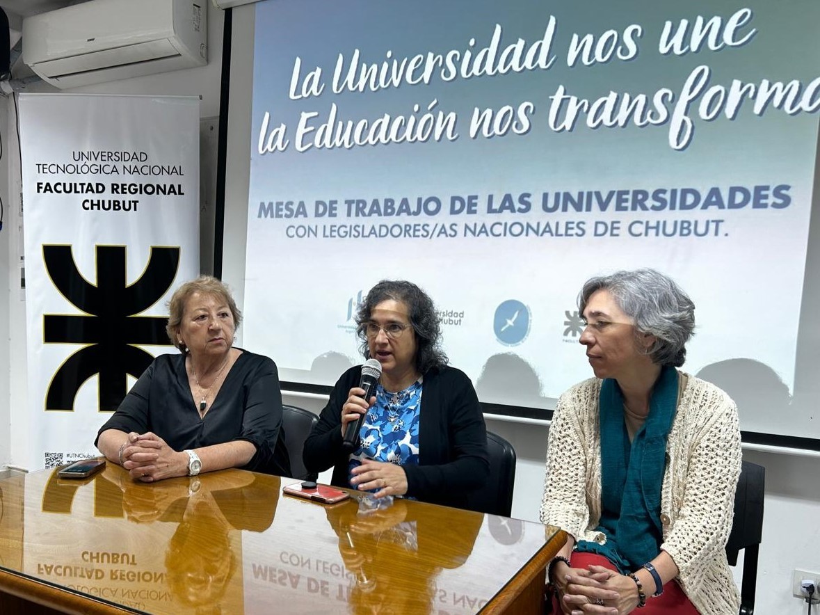 Universidades y legisladores de Chubut trabajan juntos por el futuro educativo y productivo de la Provincia