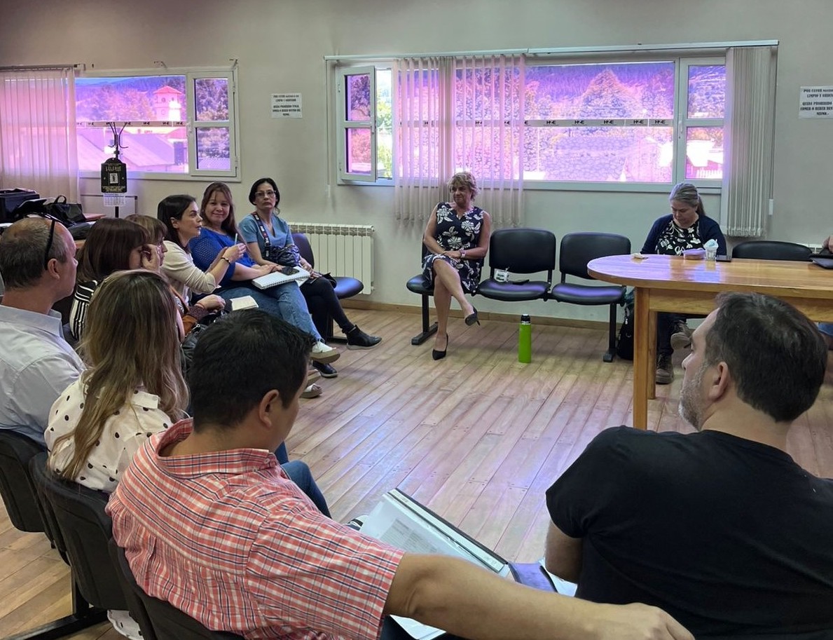 Funcionarios de Salud Provincial recorrieron Hospitales de la Cordillera