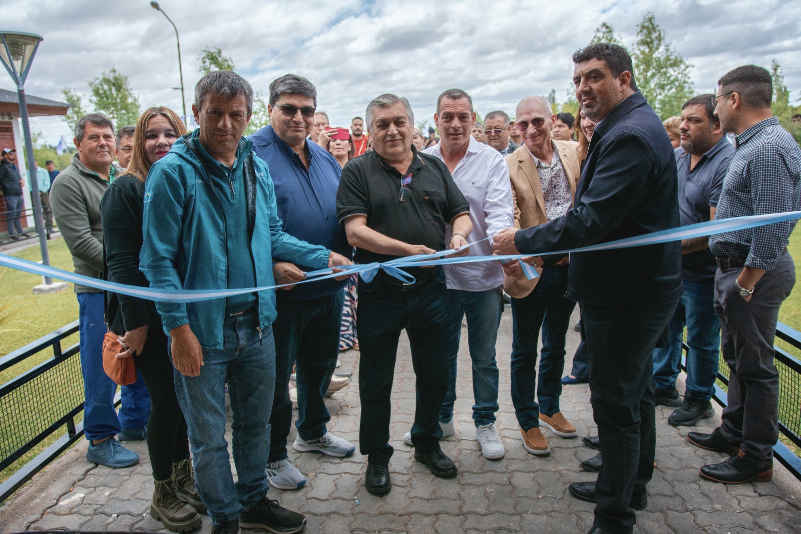 Municipio de Rawson acompañó la inauguración de un nuevo predio del STIA en Gaiman