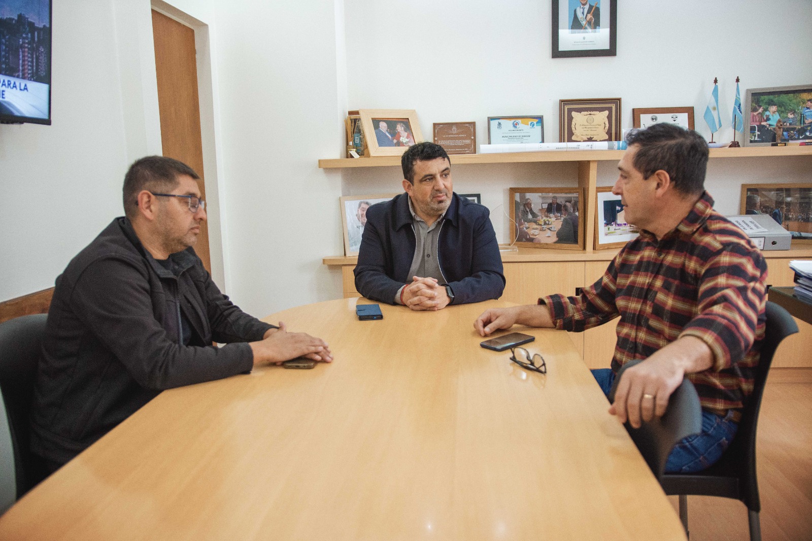 Rawson y la APSV continúan articulando acciones de control para mayor seguridad