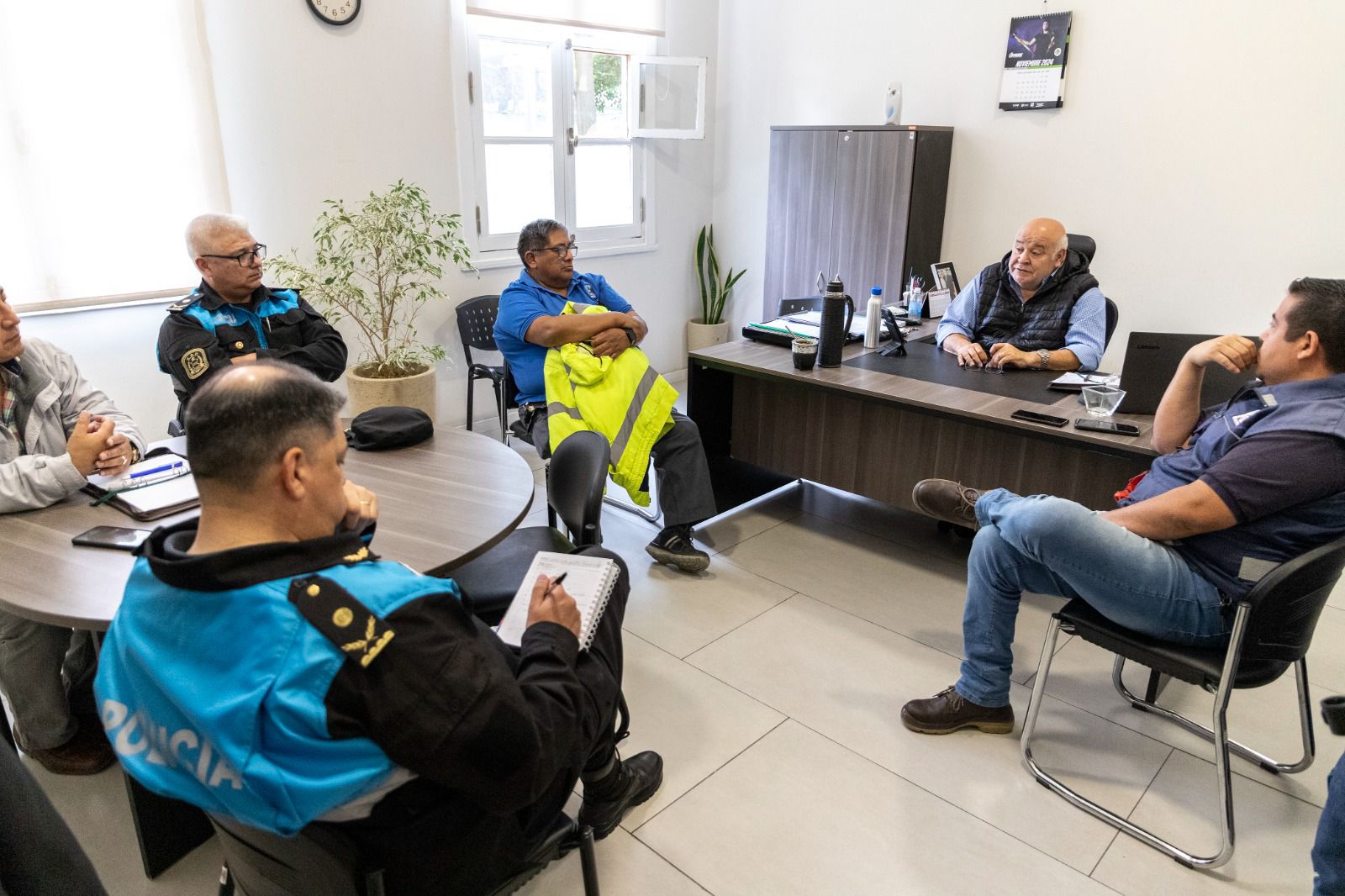 En un trabajo articulado se planifican los operativos preventivos de fin de año en Comodoro