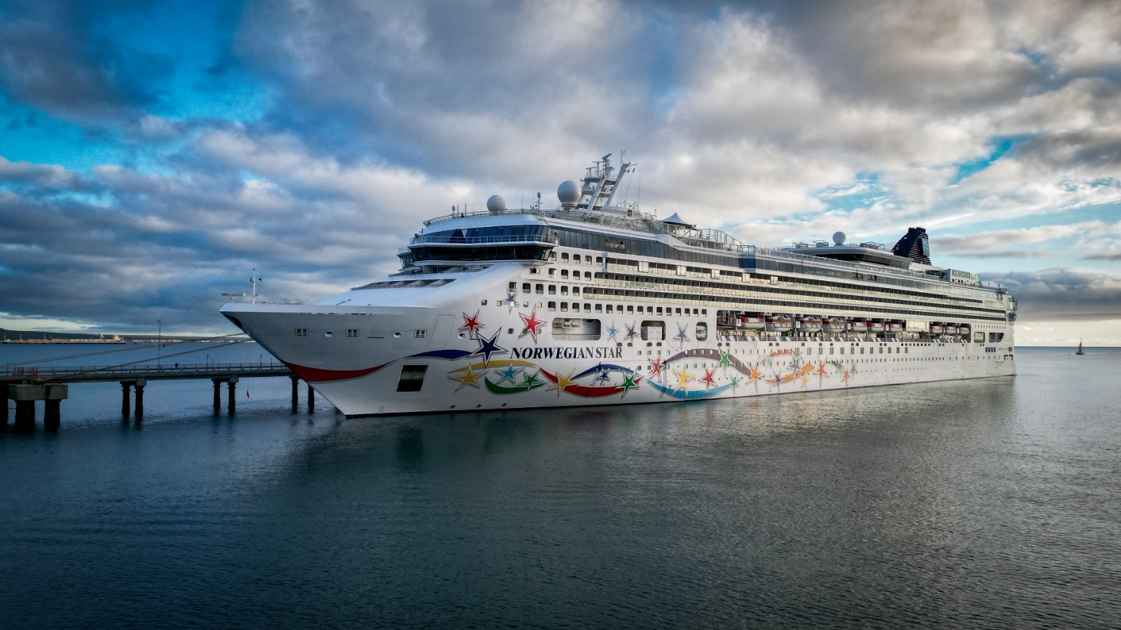 Chubut recibió al Norwegian Star, el primer crucero del año